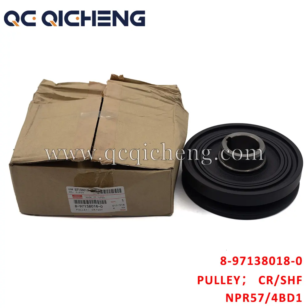 Wholesale 8-97138018-0 PULLEY CR SHF For ISUZU NPR57 4BD1，4BG1 Suppliers, Pricelist