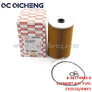 Wholesale 8-98174903-0 ELEMENT KIT FUEL FILTER For CYZ51Q 6WF1 Suppliers, Supplier