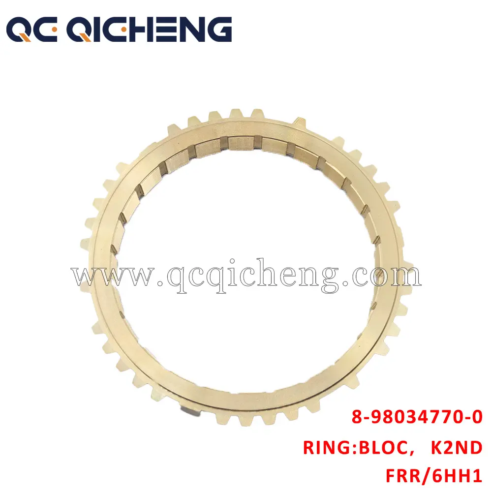 High-Quality 8-98034770-0 RING BLOCK 2ND & 3RD For ISUZU FRR 6HH1 Supplier, Quotes