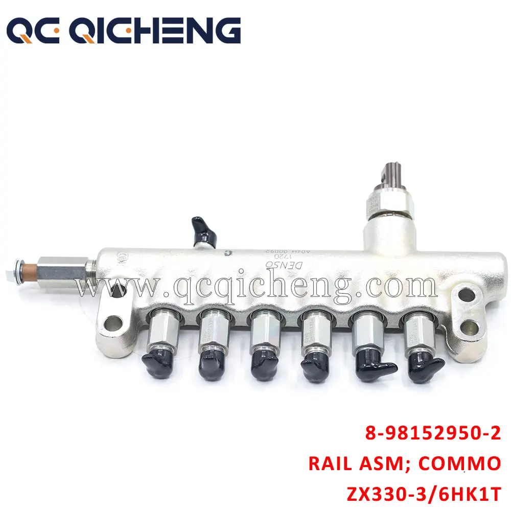 High-Quality 8-98152950-2 RAIL ASM COMMO for Isuzu ZX330-3 6HK1T Suppliers, Quotes