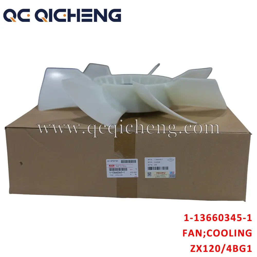High-Quality 1-13660345-1 FAN COOLING for Isuzu ZX120 4BG1 Pricelist, Quotes