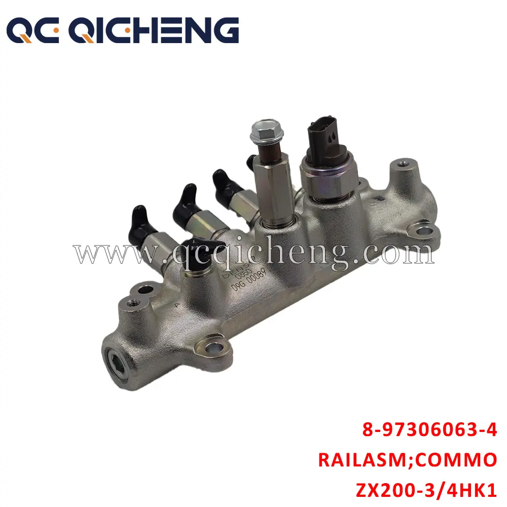 High-Quality 8-97306063-4 RAIL ASM COMMON For ISUZU ZX200-3 4HK1 Supplier, Pricelist