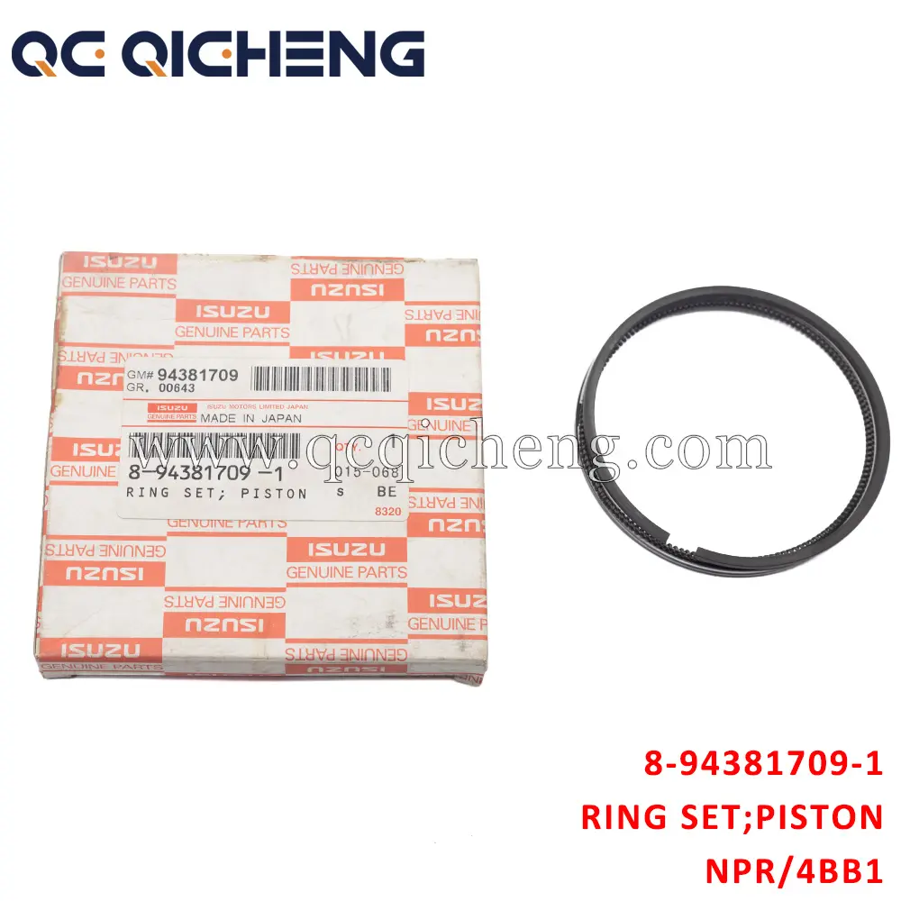 Wholesale 8-94381709-1 RING SET PISTON For ISUZU NPR 4BB1 Pricelist, Quotes