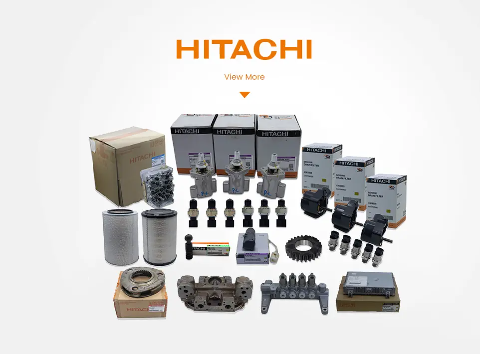 Hitachi ZX excavator for genuine parts and complete machine supply