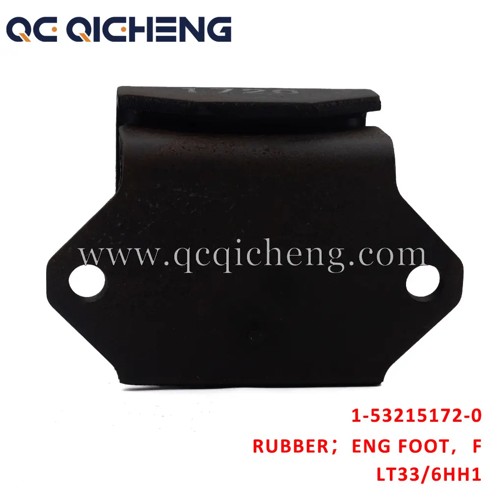 High-Quality 1-53215172-0 RUBBER ENG FOOT FRT For ISUZU LT33 6HH1 Suppliers, Quotes