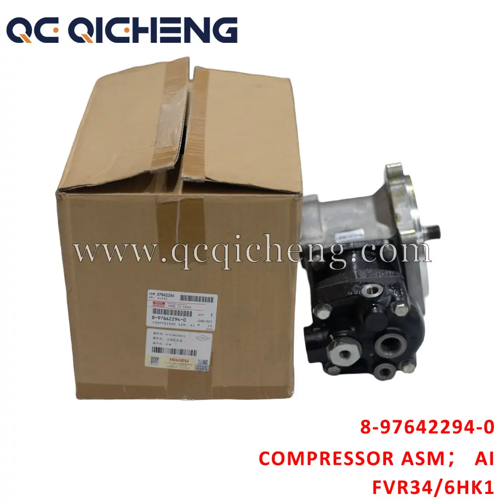 High-Quality 8-97642294-0 COMPRESSOR ASM AIR For ISUZU FVZ34 6HK1 Supplier, Quotes