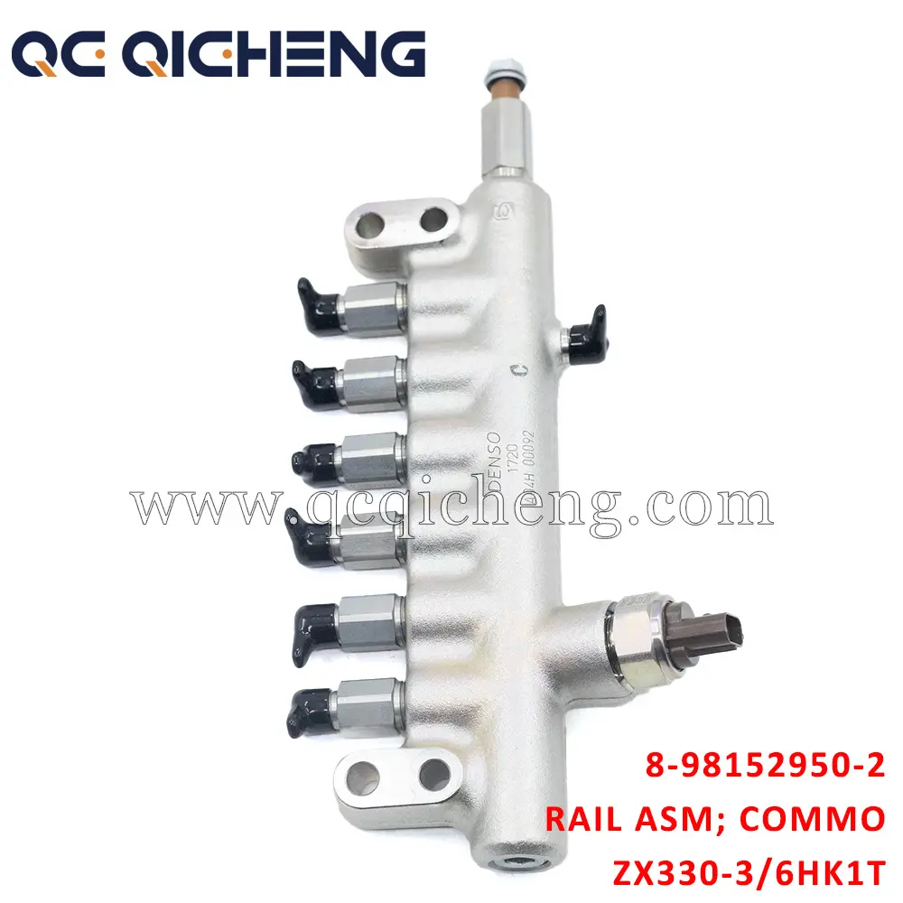 High-Quality 8-98152950-2 RAIL ASM COMMO for Isuzu ZX330-3 6HK1T Suppliers, Quotes