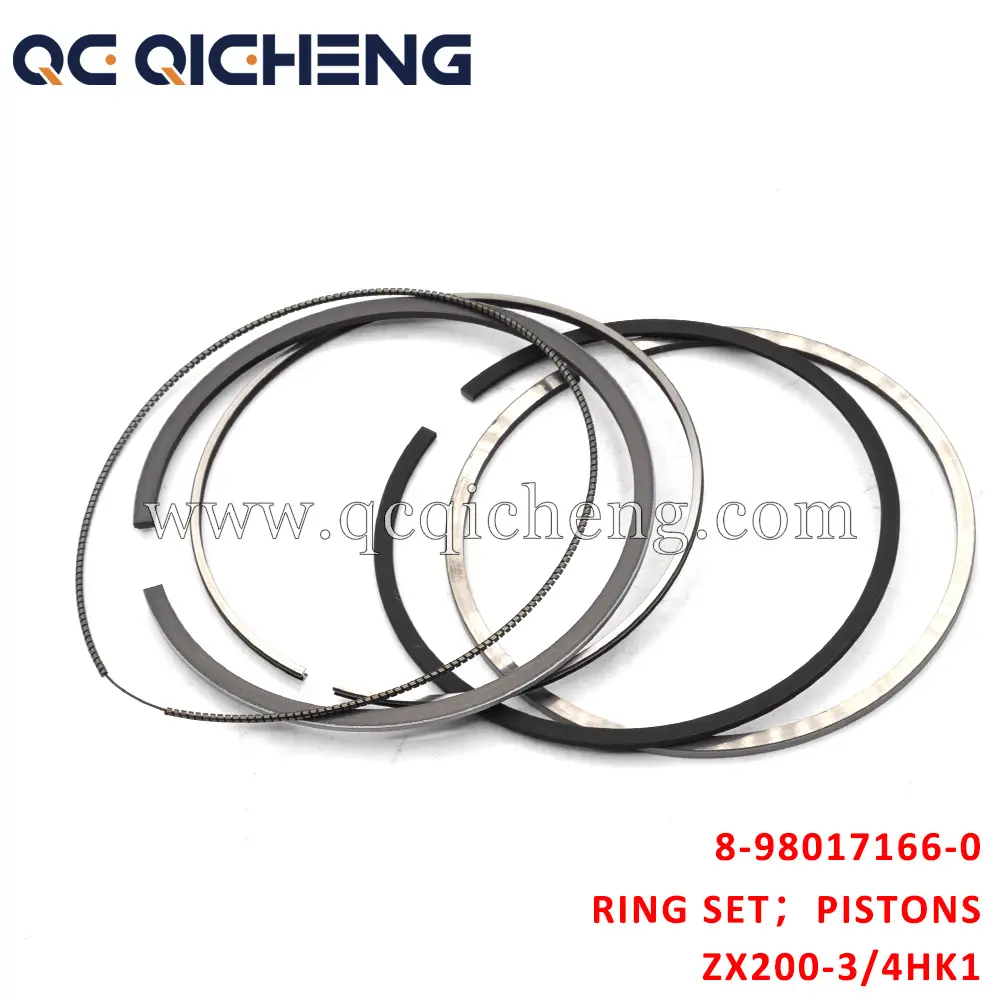 High-Quality 8-98017166-0 RING SET PISTON STANDARD For ISUZU ZX200-3 4HK1 Supplier, Quotes