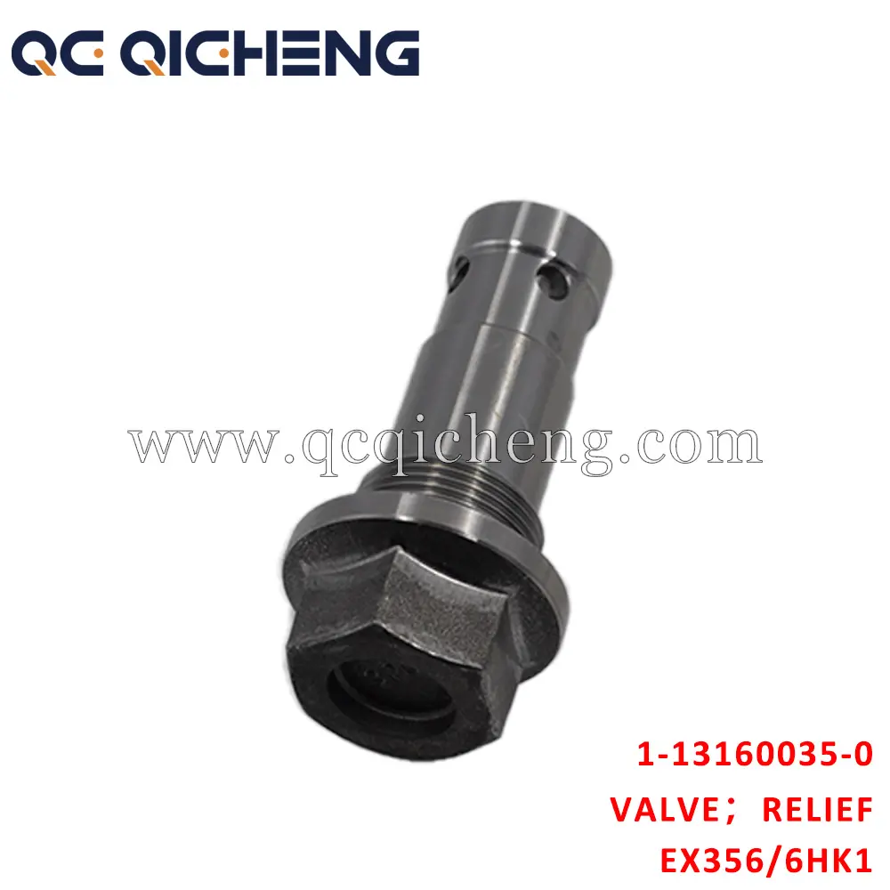Wholesale 1-13160035-0 VALVE RELIEF OIL PORT COVER For ISUZU EX356 6HK1 Suppliers, Supplier