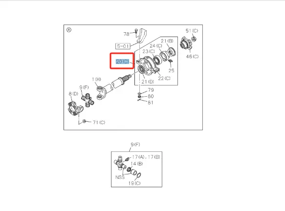 Wholesale 1-87610172-0 BEARING ASMCTR PROP SHAFT For ISUZU FVR Supplier, Pricelist