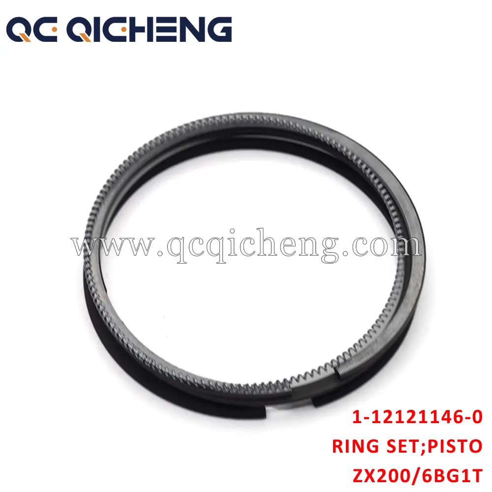 High-Quality 1-12121146-0 RING SET PISTON STANDARD For ISUZU ZX200 6BG1T Suppliers, Quotes