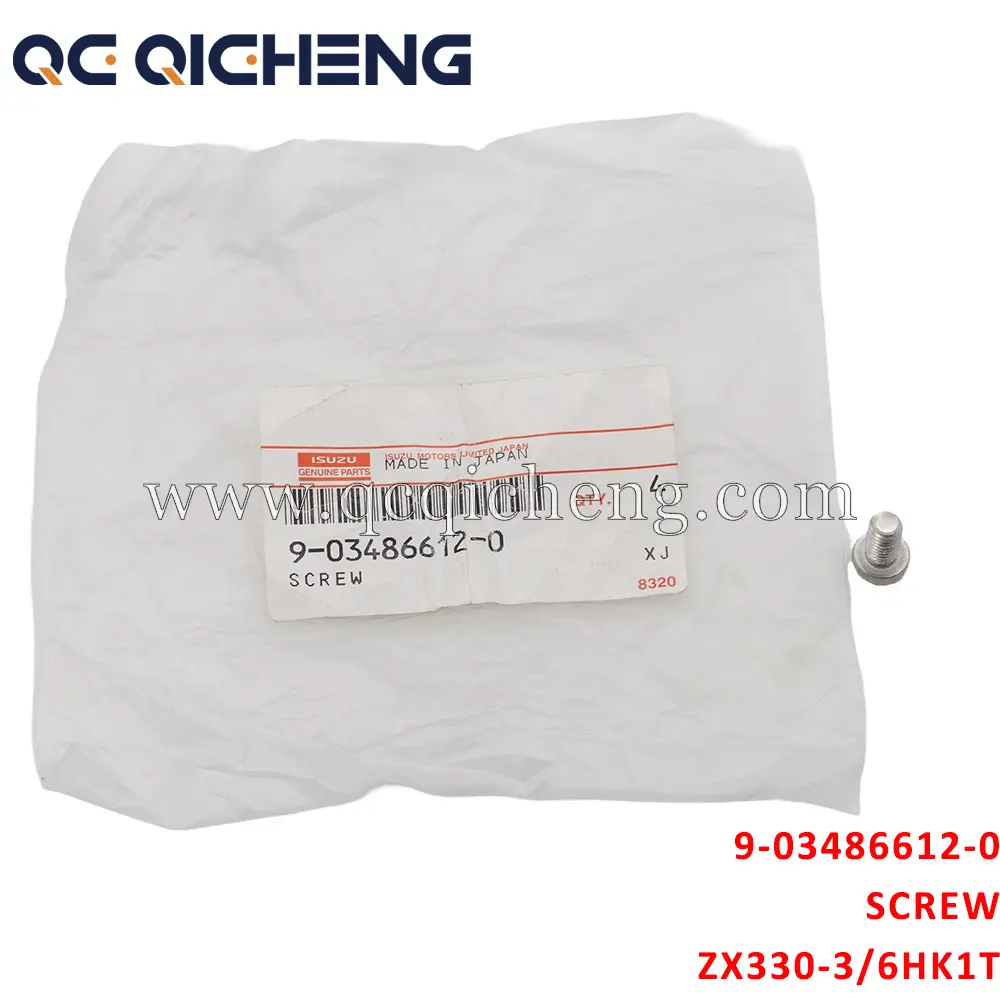 High-Quality 9-03486612-0 SCREW  For ISUZU ZX330-3 6HK1T Suppliers, Pricelist