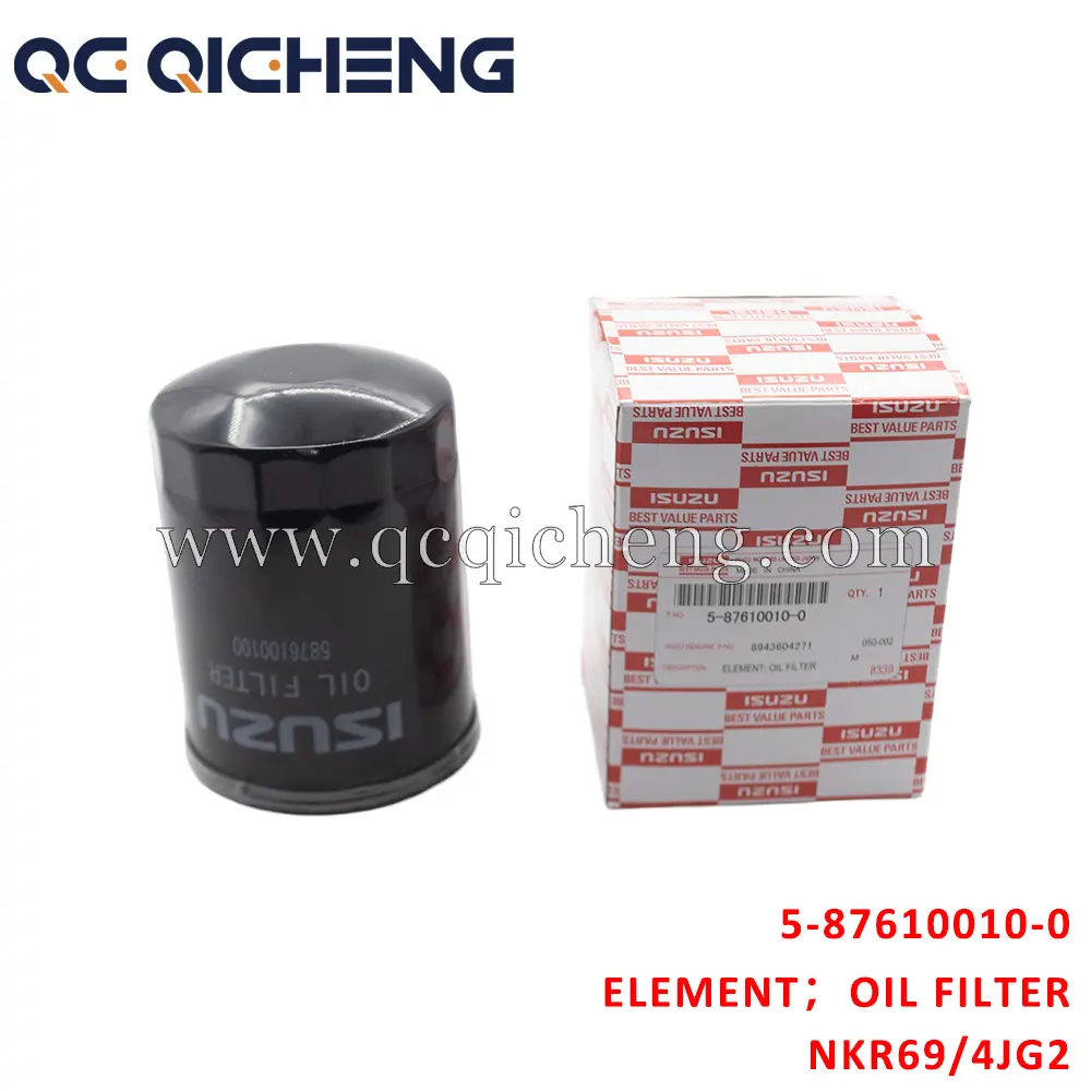 High-Quality 5-87610011-0 ELEMENT OIL FILTER For ISUZU TFR54 4JA1 Suppliers, Supplier
