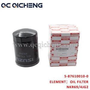 High-Quality 5-87610011-0 ELEMENT OIL FILTER For ISUZU TFR54 4JA1 Suppliers, Supplier