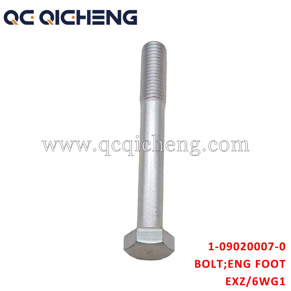 Wholesale 1-09020007-0 BOLT ENG FOOT For ISUZU EXZ 6WG1 Supplier, Pricelist