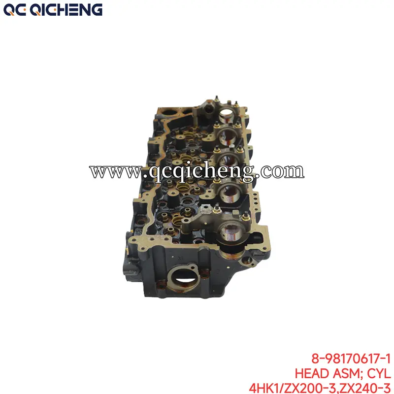 Wholesale 8-98170617-1 8981706171 Cylinder Head for Isuzu  4HK1 ZX200-3 ZX240-3 Suppliers, Pricelist