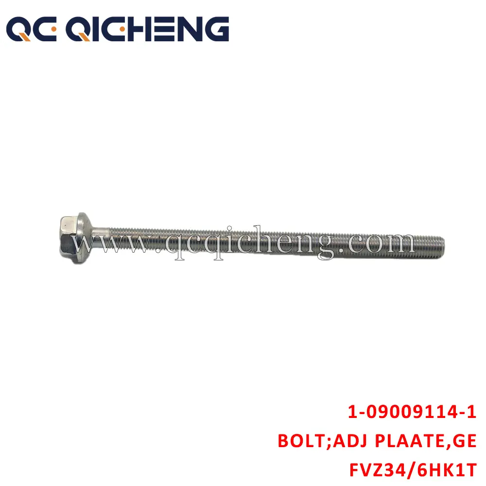 Wholesale 1-09009114-1 BOLT ADJ PLAATE GEFor  ISUZU NFVZ34 6HK1T Supplier, Quotes