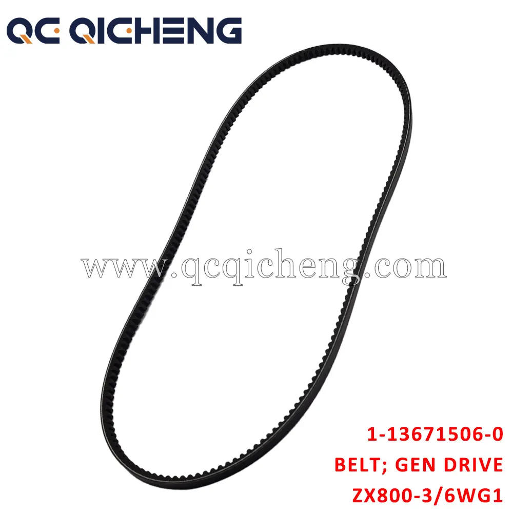Wholesale 1-13671506-0 BELT GEN DRIVE For ISUZU ZX800-3 6WG1 Supplier, Quotes