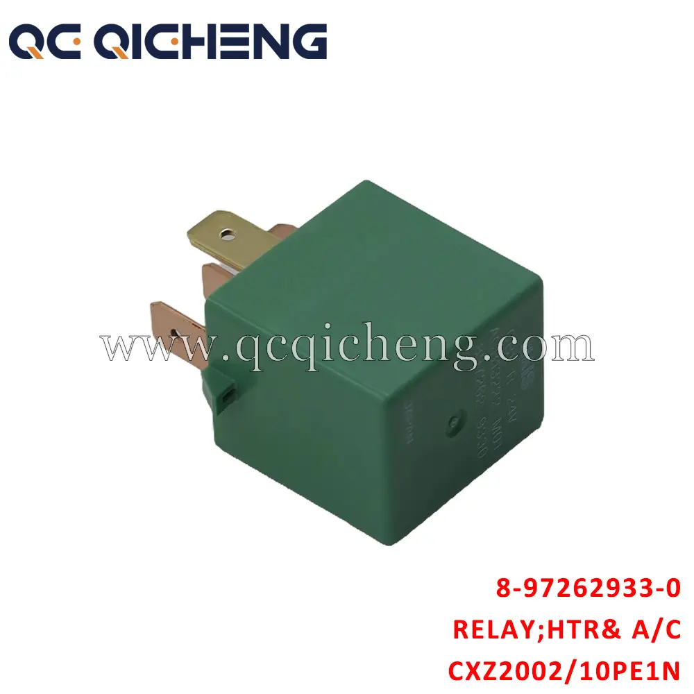 High-Quality 8-97262933-0RELAY HTR& A/C For ISUZU CXZ2002 10PE1N Suppliers, Pricelist