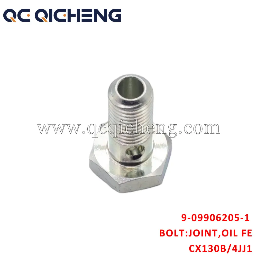 High-Quality 9-09906205-1 BOLT JOINT OIL FEED PIPE VAC PUMP For ISUZU CX130B 4JJ1 Supplier, Quotes