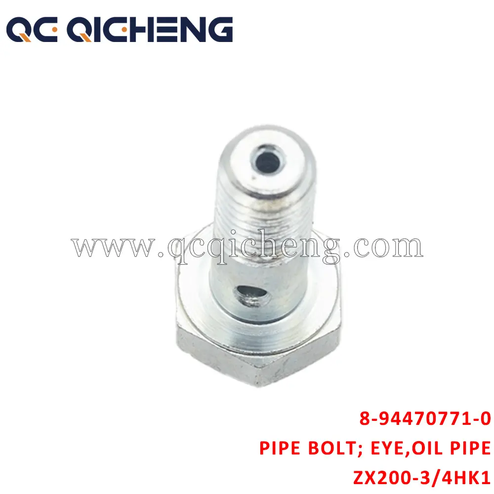 High-Quality 8-94470771-0 BOLT EYE OIL PIPE TURBOCHARGER SIDE For  ISUZU ZX200-3 4HK1 6HK1 Pricelist, Quotes
