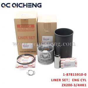 1-87815910-0 LINER SET ENG CYL For ISUZU ZX200-3 4HK1