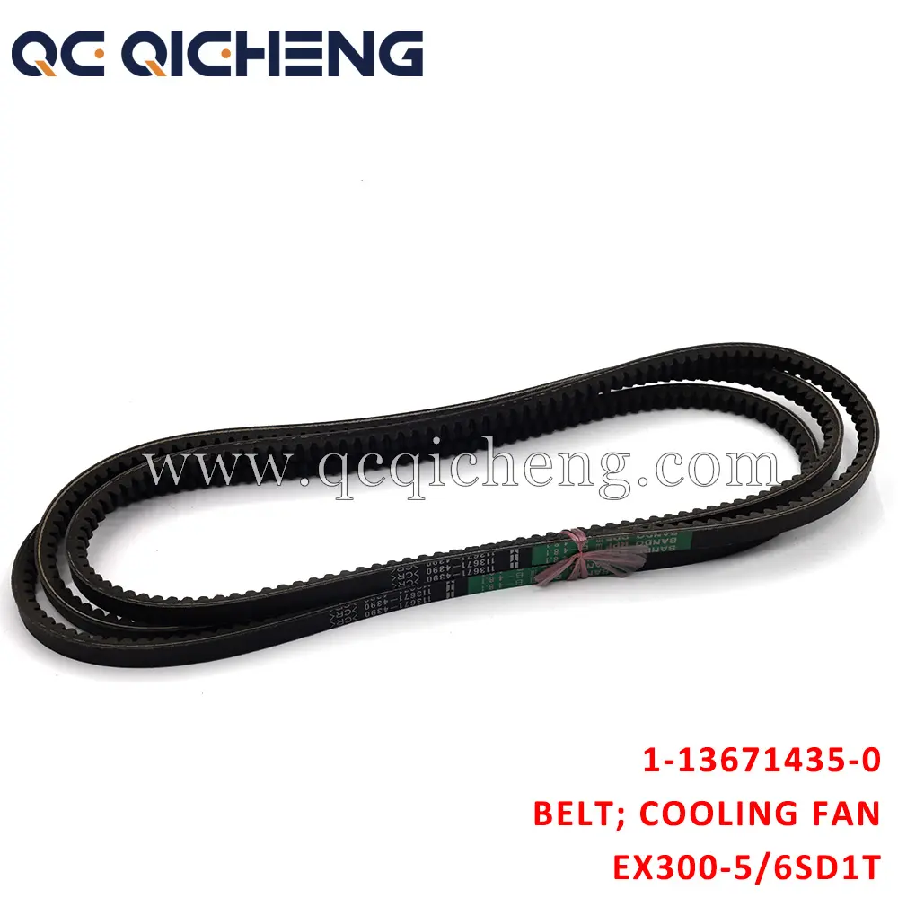 Wholesale 1-13671435-0 BELT COOLING FAN For ISUZU EX300-5 6SD1T Supplier, Pricelist