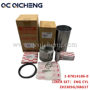 Wholesale 1-87814106-0 LINER SET ENG CYL For ISUZU ZX2305G 6BG1T Supplier, Pricelist