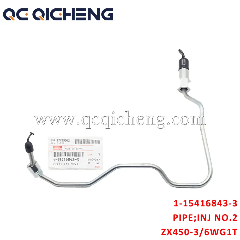 High-Quality 1-15619318-0 PIPE INJ NO 2 For ISUZU ZX450-3 6WG1T Supplier, Quotes
