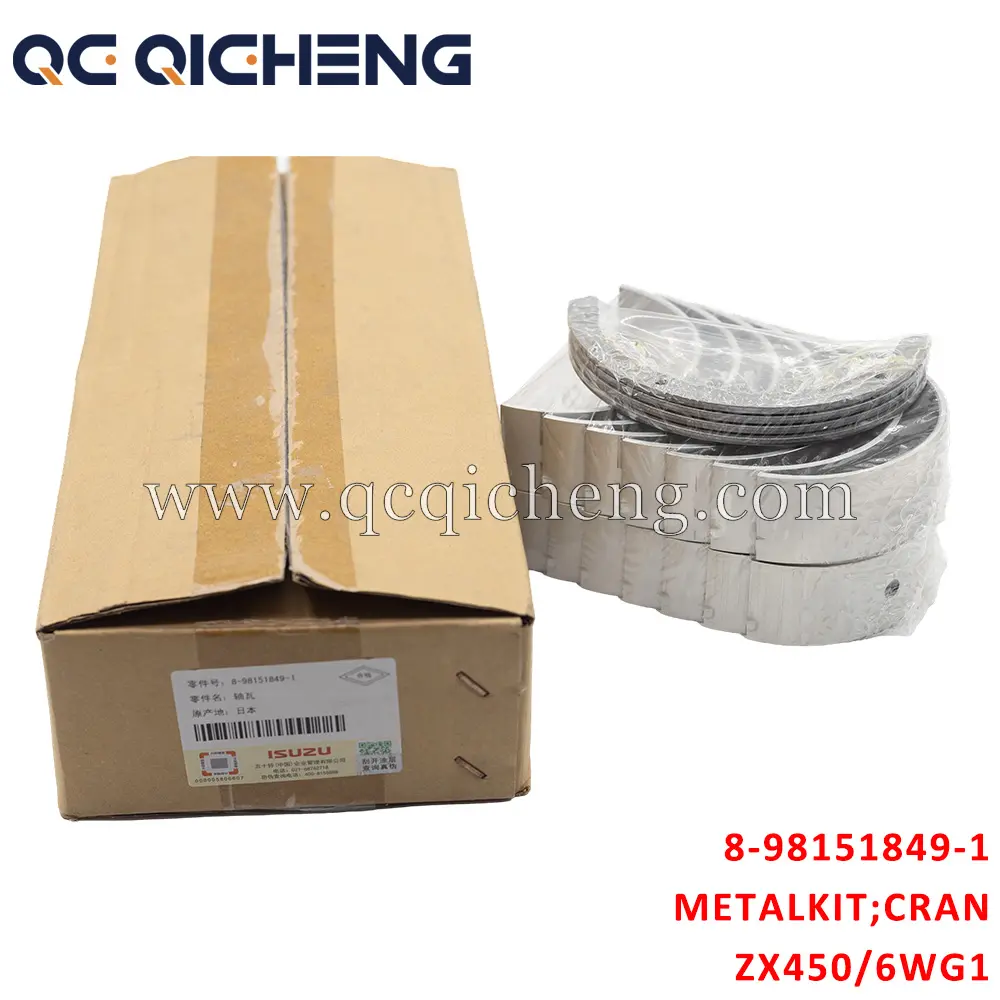 Wholesale 8-98151849-1 METALKIT KIT CRANKSHAFT STANDARD for Isuzu ZX450 6WG1 Pricelist, Quotes