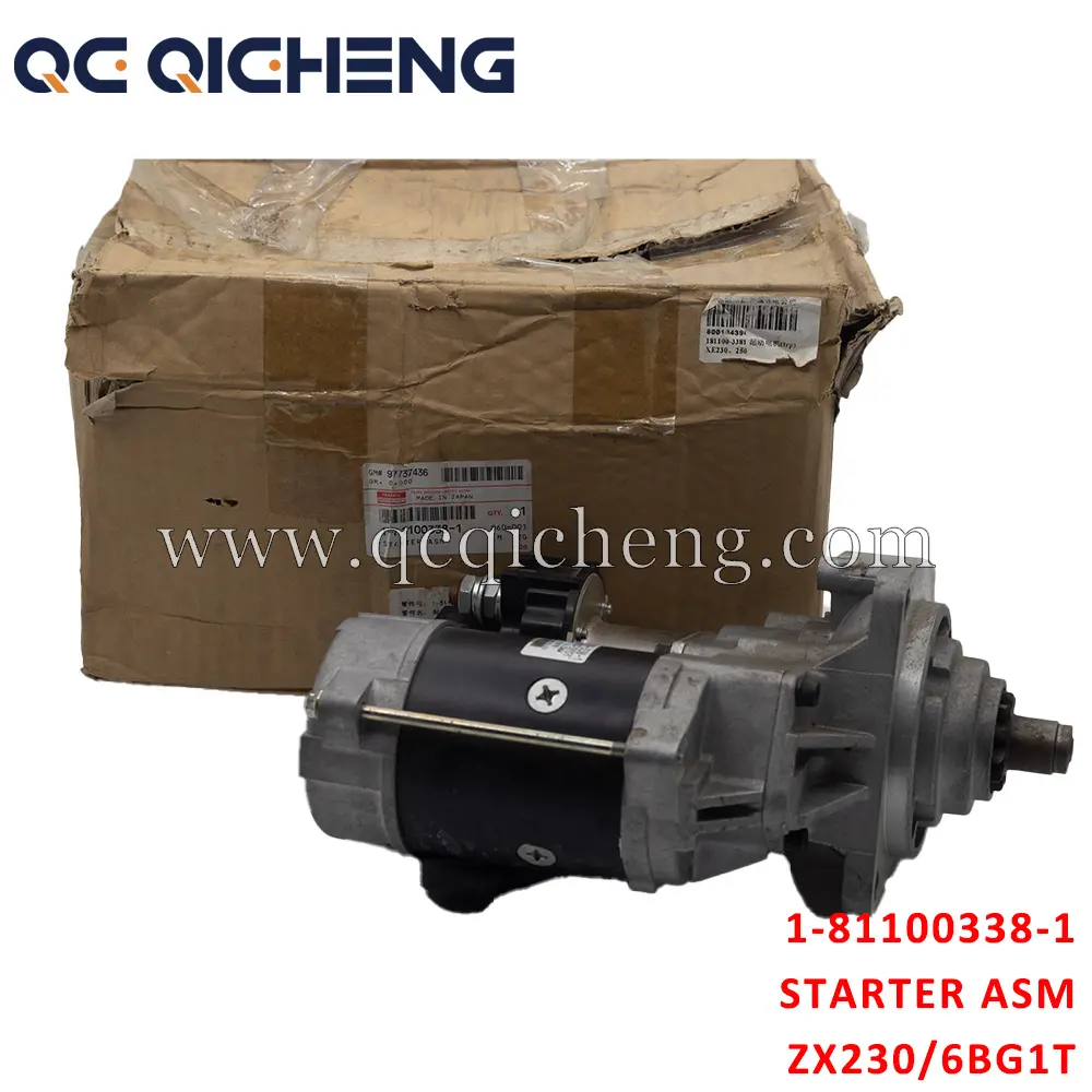 High-Quality 1-81100338-1 STARTER ASMY For ISUZU ZX230 6BG1T Suppliers, Pricelist
