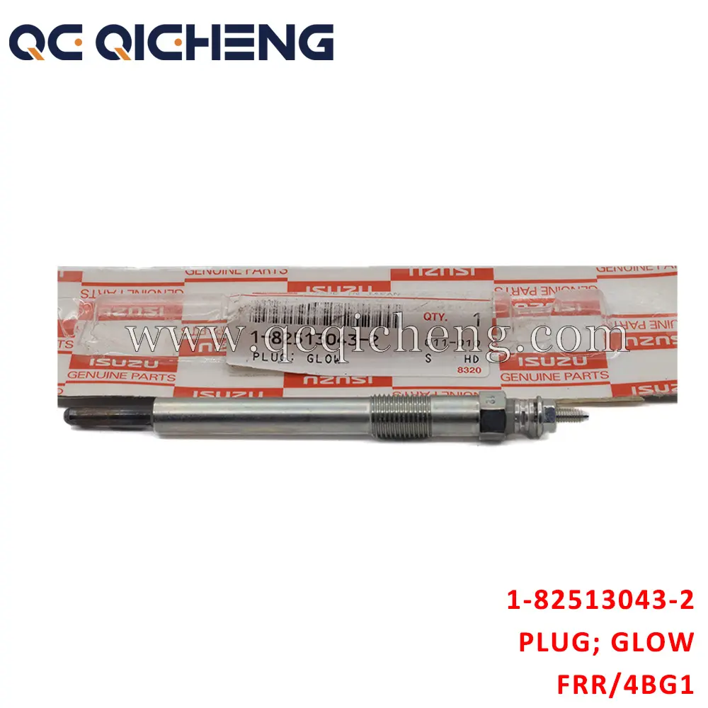 Wholesale 1-82513043-2  PLUG GLOW For ISUZU FRR 4BG1 Suppliers, Pricelist