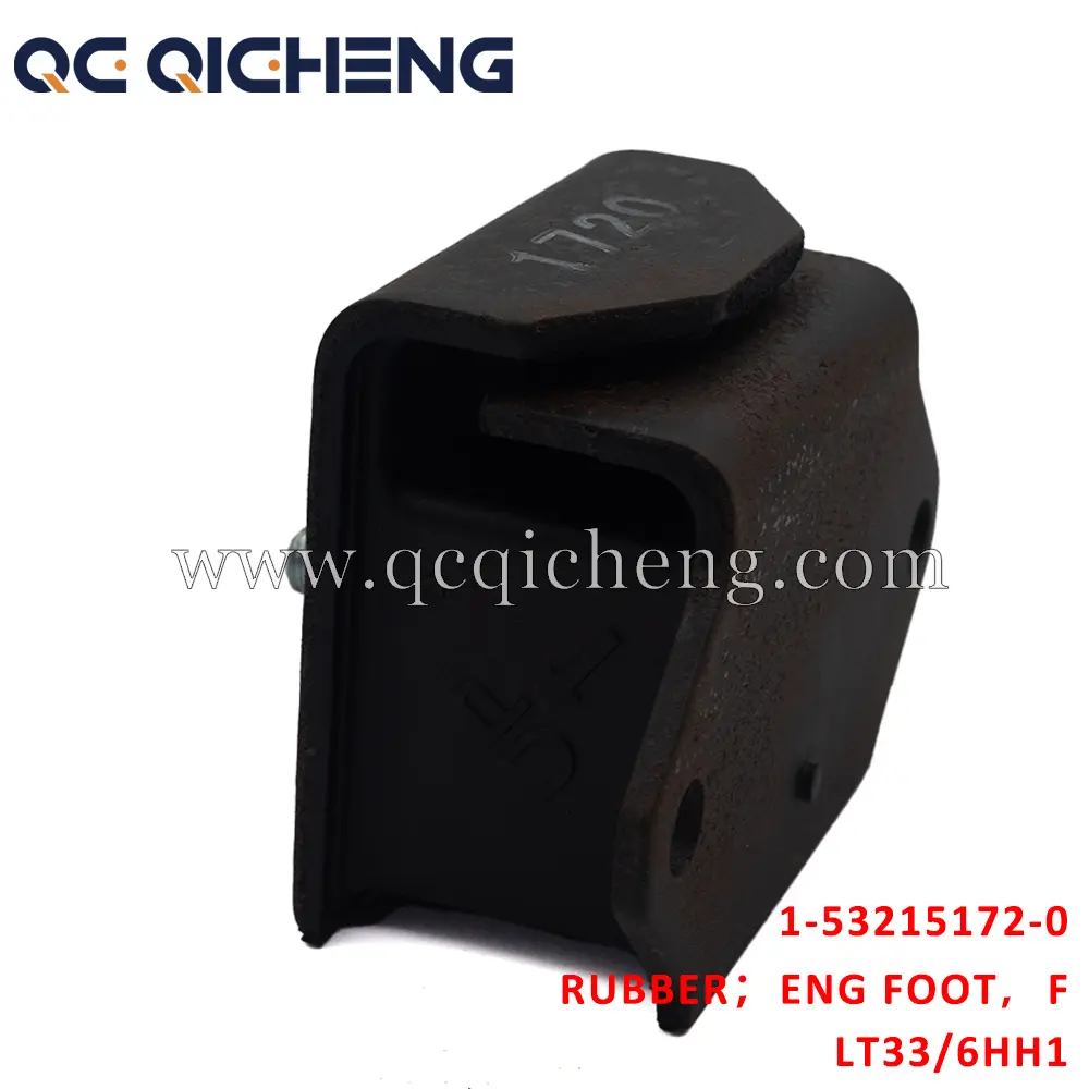 High-Quality 1-53215172-0 RUBBER ENG FOOT FRT For ISUZU LT33 6HH1 Suppliers, Quotes
