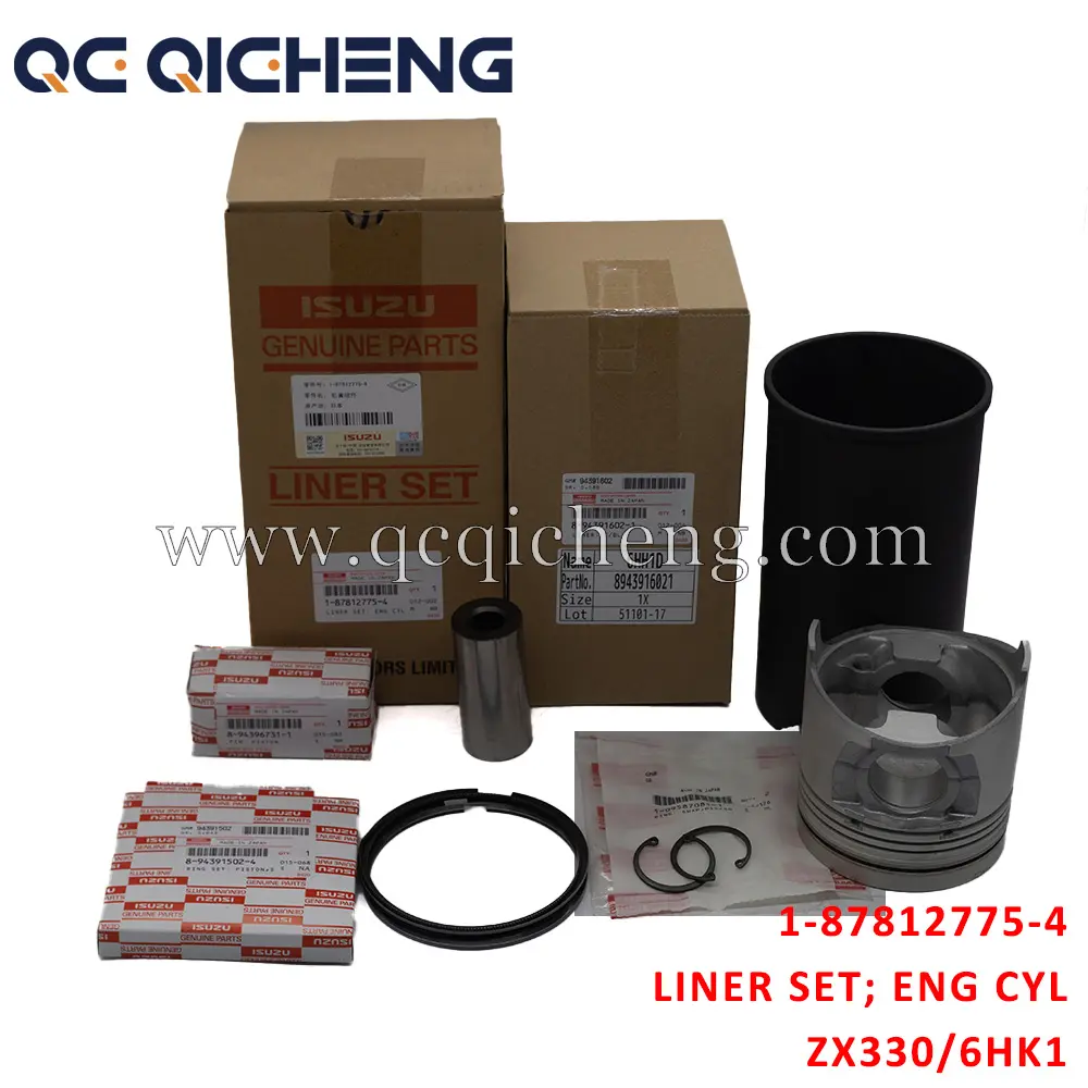 High-Quality 1-87812775-4 LINER SET ENG CYL For ISUZU ZX330 6HK1 Supplier, Quotes