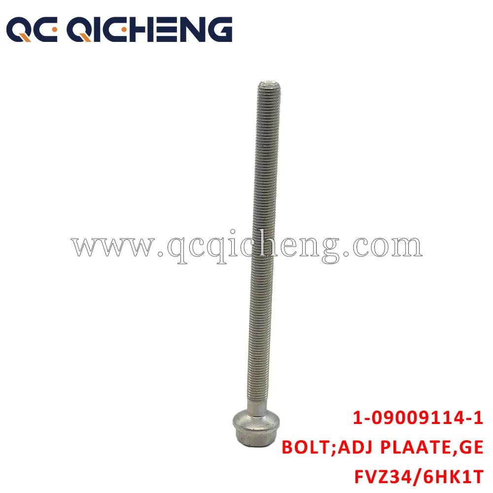 Wholesale 1-09009114-1 BOLT ADJ PLAATE GEFor  ISUZU NFVZ34 6HK1T Supplier, Quotes
