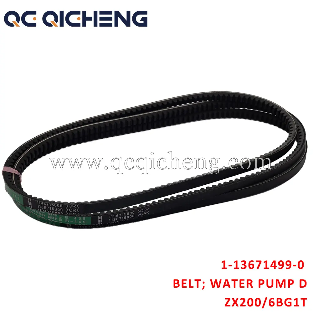 Wholesale 1-13671499-0 BELT WATER PUMP DRIVE For ISUZU ZX200 6BG1T Supplier, Pricelist