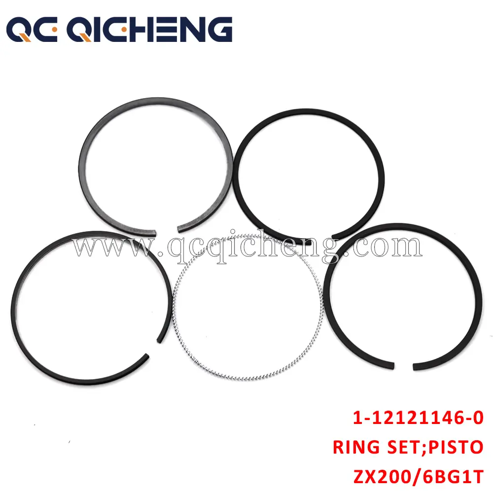 High-Quality 1-12121146-0 RING SET PISTON STANDARD For ISUZU ZX200 6BG1T Suppliers, Quotes