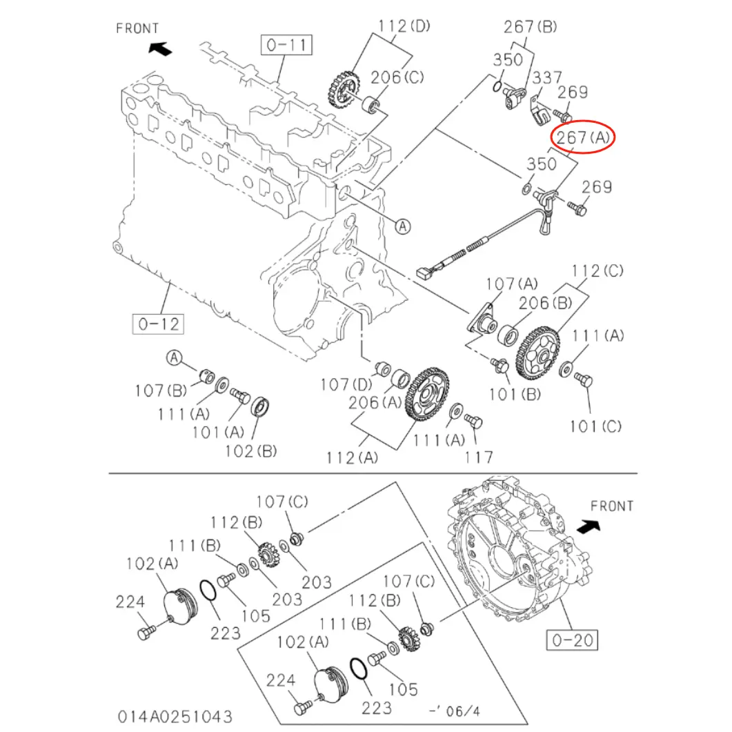 Wholesale 8-98014831-0  8980148310 Camshaft Angle Sensor for Isuzu 4HK1 6HK1 ZX200-3 ZX330-3 Suppliers, Quotes