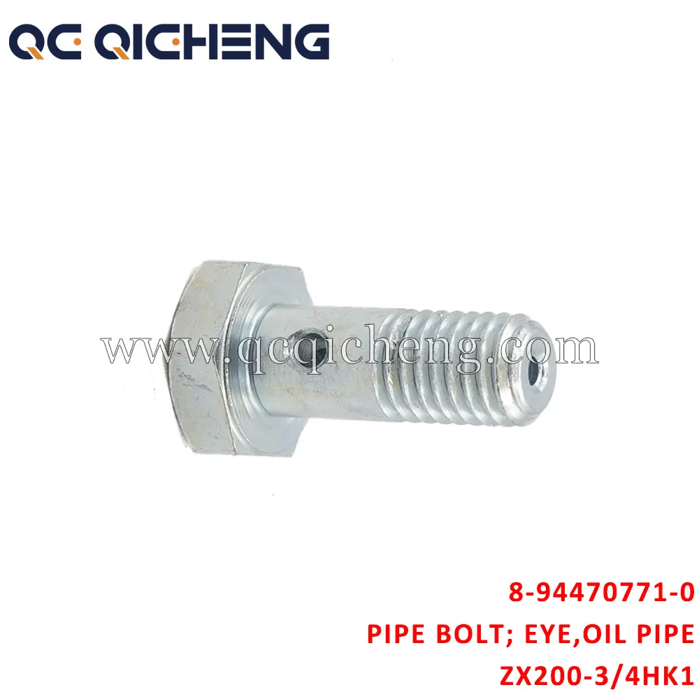 High-Quality 8-94470771-0 BOLT EYE OIL PIPE TURBOCHARGER SIDE For  ISUZU ZX200-3 4HK1 6HK1 Pricelist, Quotes