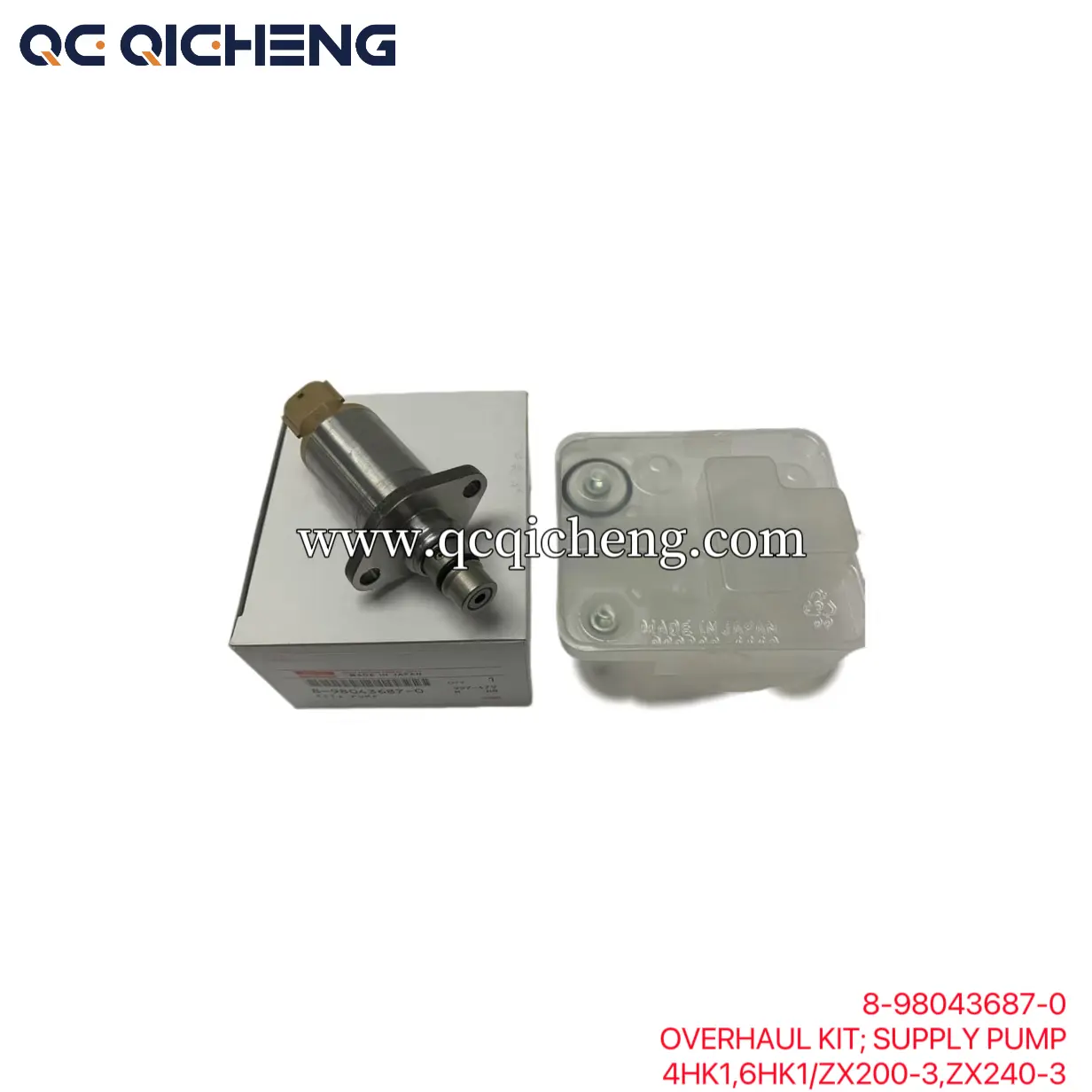 High-Quality 8-98043687-0 8980436870 Fuel Pump SCV Suction Control Valve for Isuzu 4HK1 6HK1 ZX240-3 ZX330-3 Supplier, Quotes