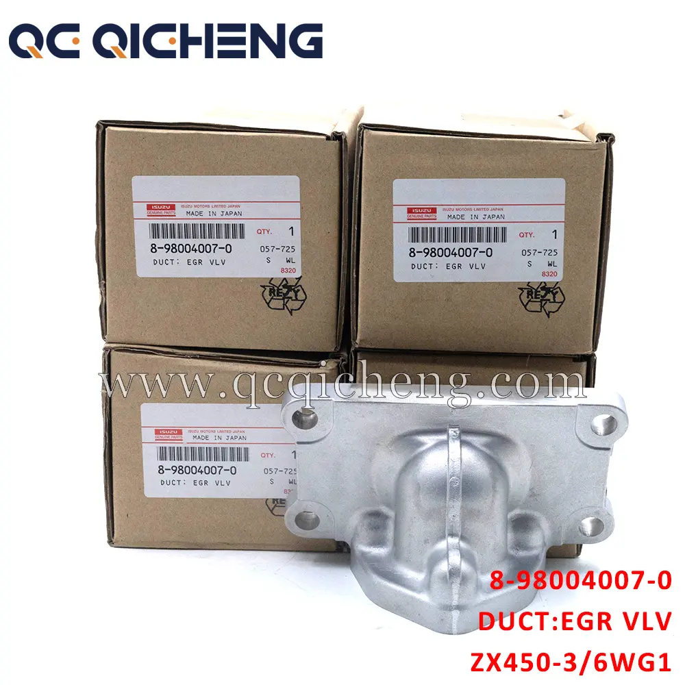High-Quality 8-98004007-0 DUCT EGR VLV For ISUZU ZX450-3 6WG1 Suppliers, Quotes