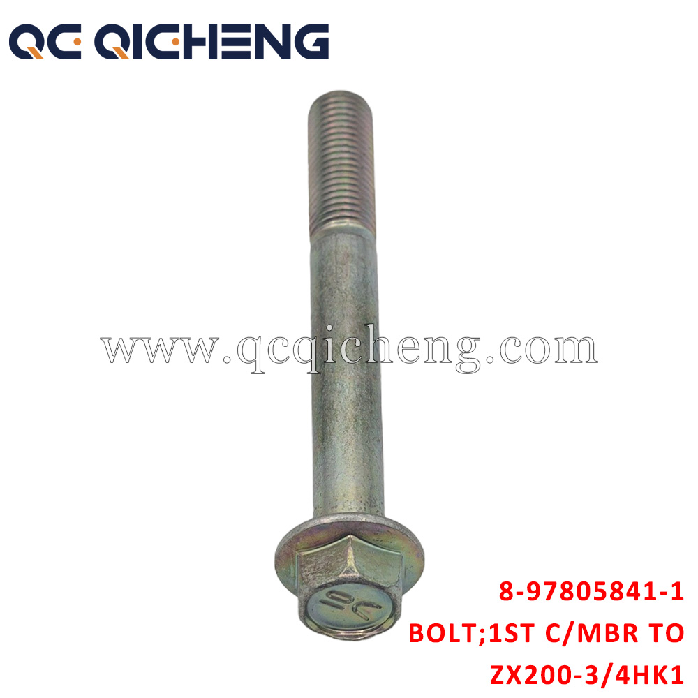 Wholesale 8-97805841-1 BOLT 1ST C/MBR TO S/MBR For ISUZU ZX200-3 6HK1 Suppliers, Quotes