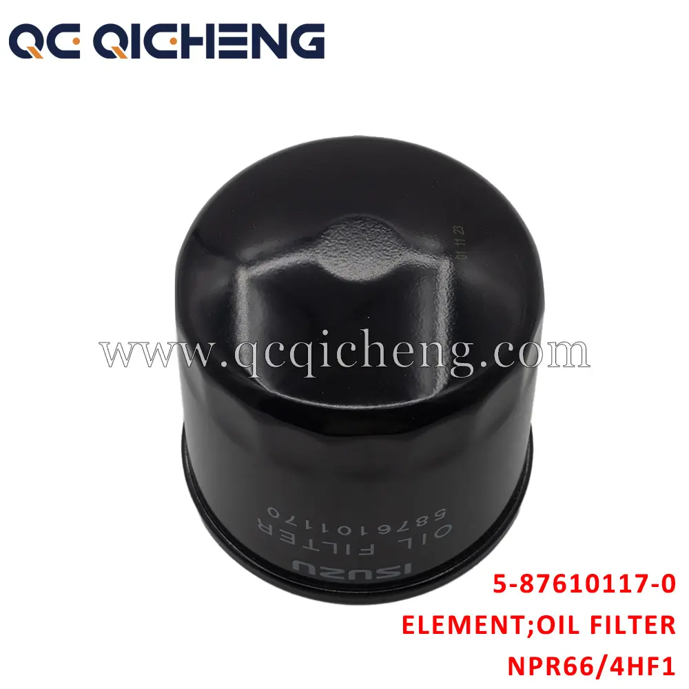 Wholesale 5-87610117-0 ELEMENT OIL FILTER For ISUZU NPR66 4HF1 Suppliers, Supplier