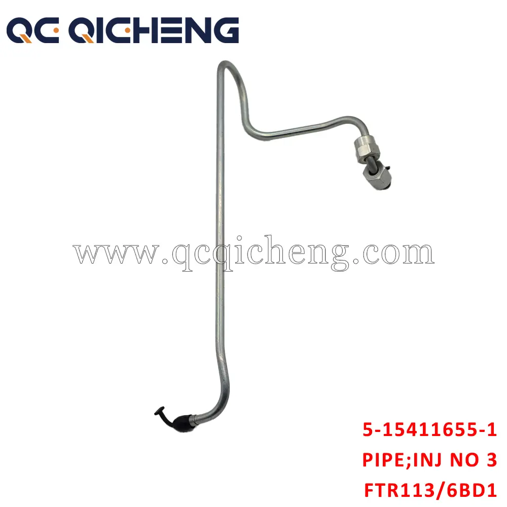 High-Quality 5-15411655-1 PIPE INJ NO 3 For ISUZU FTR113 6BD1 6BG1 Supplier, Quotes