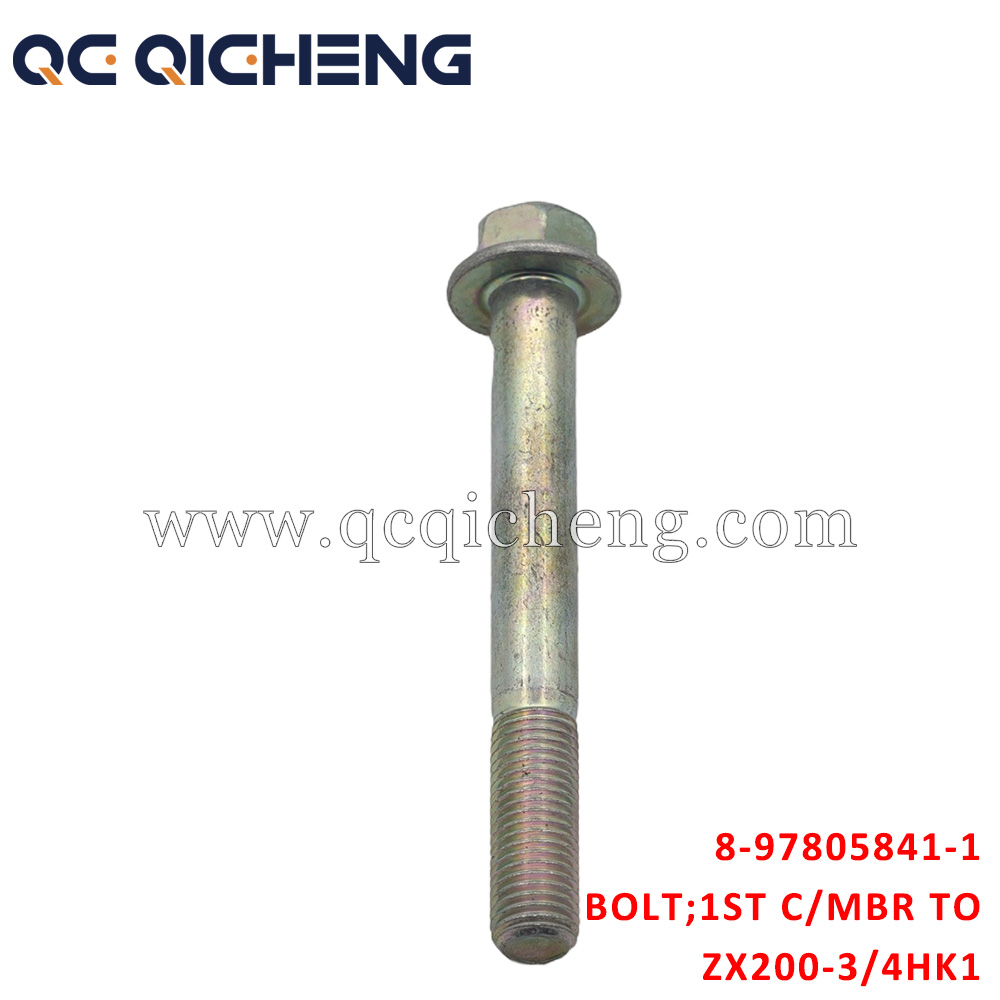 Wholesale 8-97805841-1 BOLT 1ST C/MBR TO S/MBR For ISUZU ZX200-3 6HK1 Suppliers, Quotes