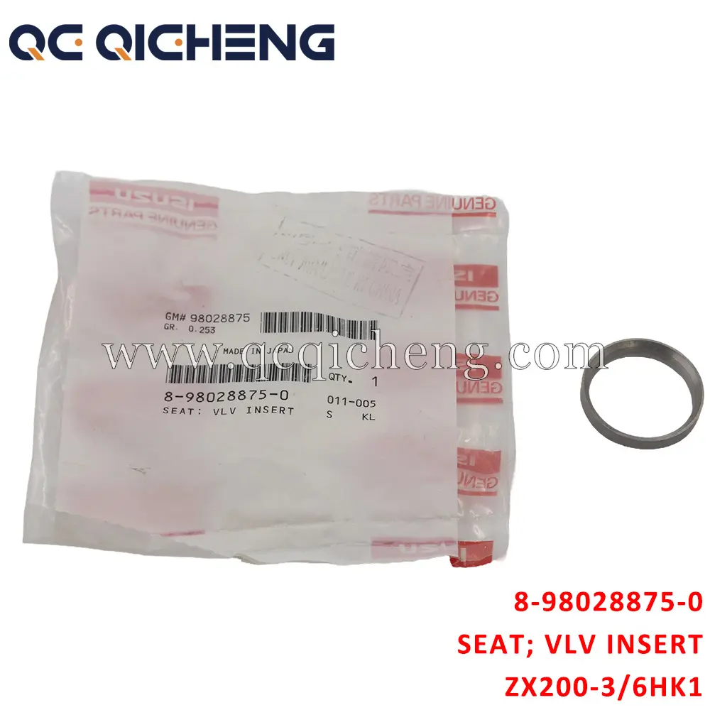 Wholesale 8-98028875-0 SEAT VLV INSERT For ISUZU ZX200-3 4HK1 6HK1 Supplier, Quotes