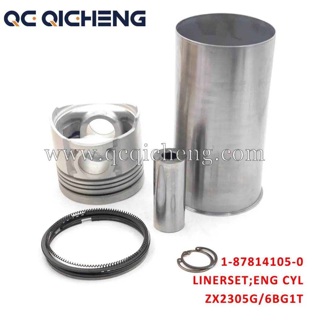 Wholesale 1-87814105-0 LINER SET ENG CYL For ISUZU ZX2305G 6BG1T Suppliers, Supplier