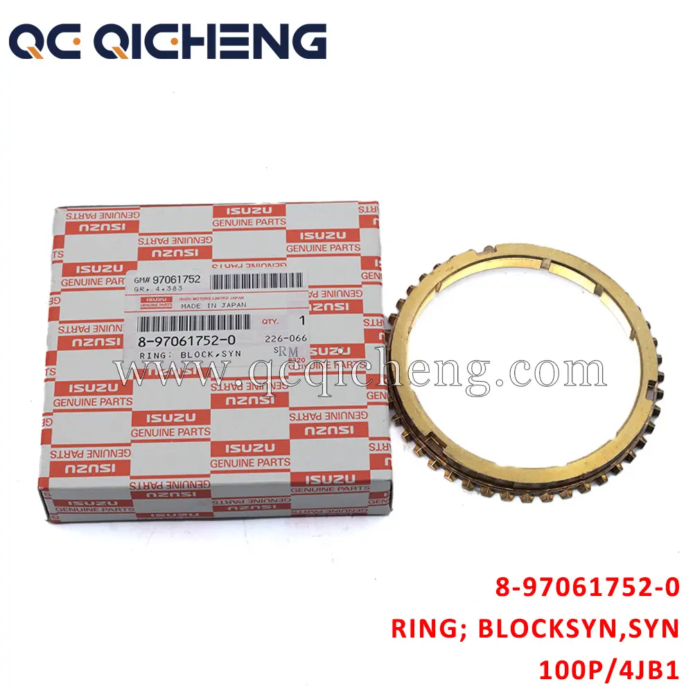 Wholesale 8-97061752-0 RING BLOCK SYN For ISUZU 100P 4JB1 4BD1 Supplier, Pricelist