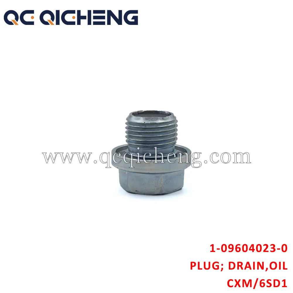 High-Quality 1-09604023-0 PLUG DRAIN OIL For ISUZU CXM 6SD1 Suppliers, Pricelist