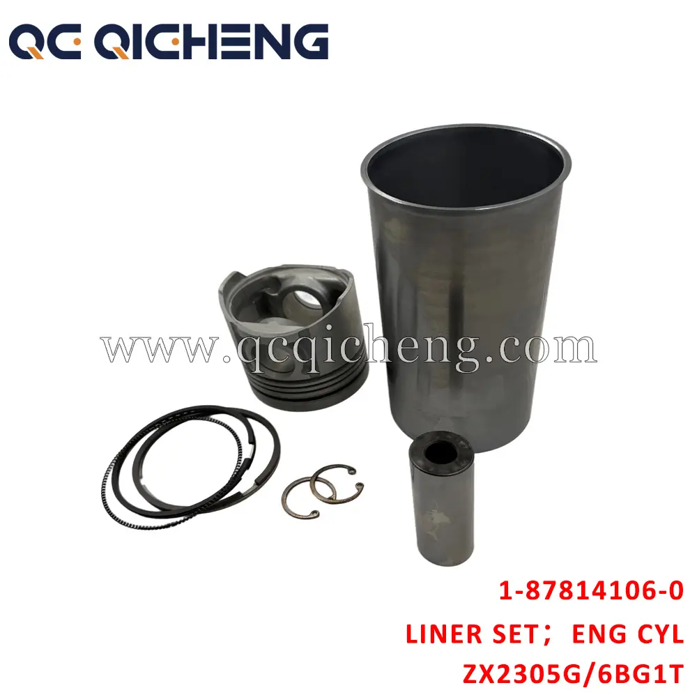 Wholesale 1-87814106-0 LINER SET ENG CYL For ISUZU ZX2305G 6BG1T Supplier, Pricelist